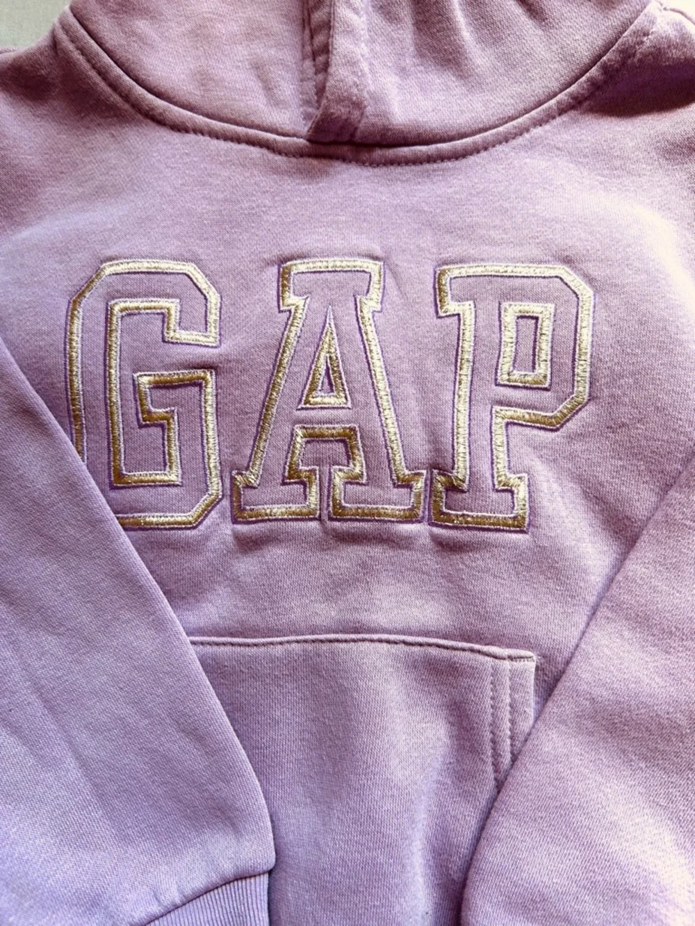 Gap Toddler Girls 2-Piece Logo Hoodie & Joggers Set - Lavender Purple - Size 5
